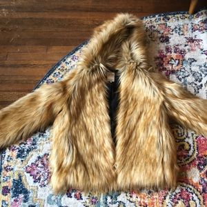 Zara faux fur
